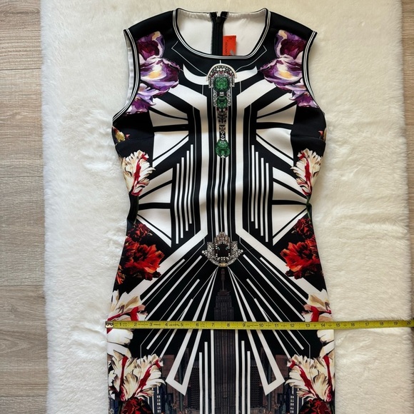 CLOVER CANYON City Dress State Empire NYC Mini Dress Size X-Small - Picture 14 of 16